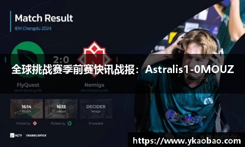 全球挑战赛季前赛快讯战报：Astralis1-0MOUZ